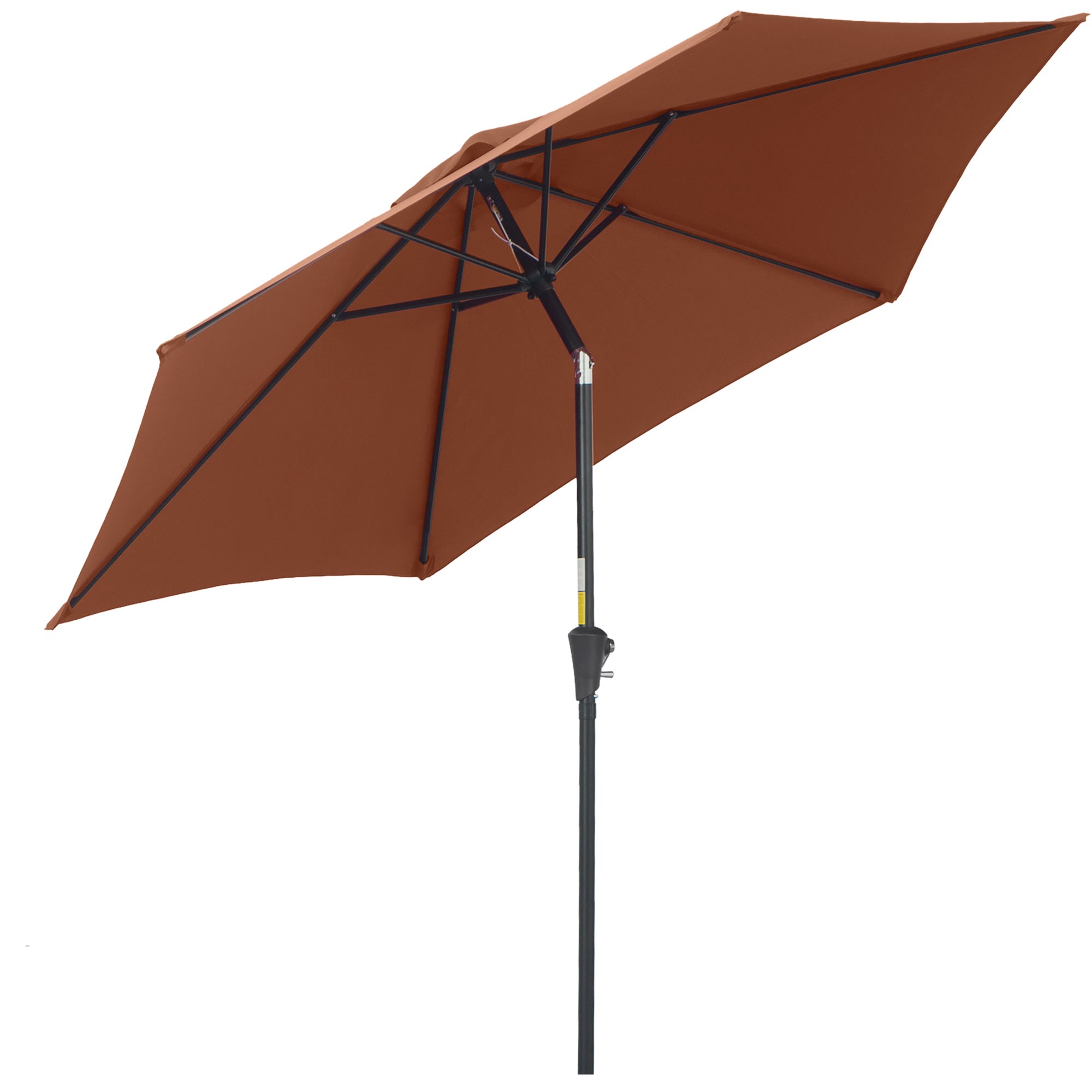 Knickschirm Sonnenschirm mit Handkurbel