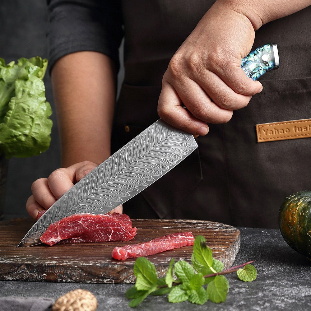 XITUO Damascus Stahl-Kochmesser