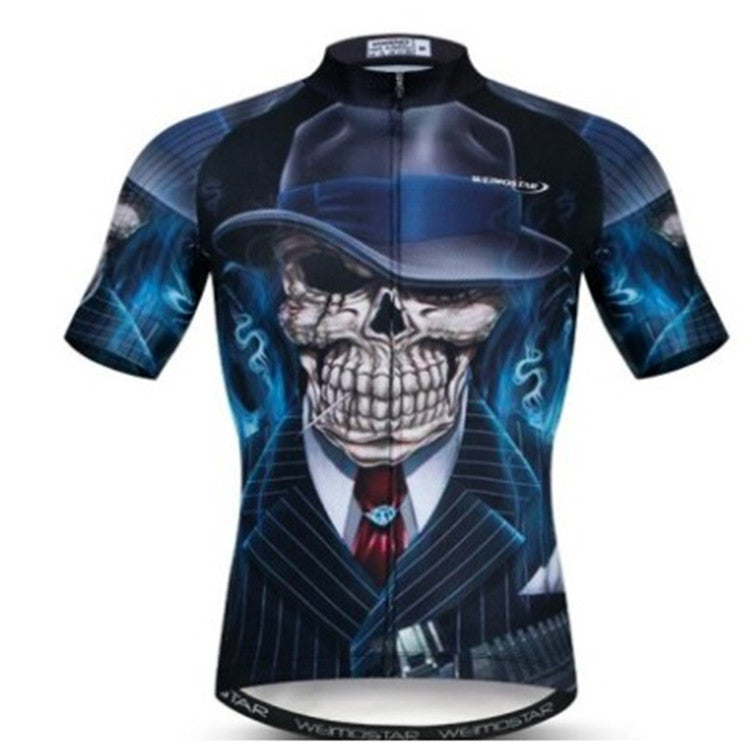 Mountainbikes Radsportoberteil Kurzärmeliges Outfit in 9 verschiedenen Designs
