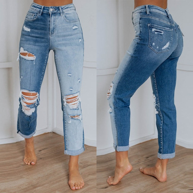Ripped Jeans , Damen