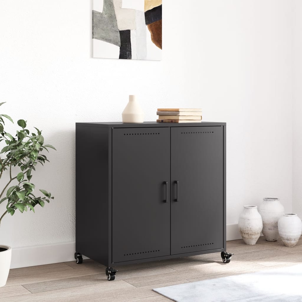 Sideboard in Schwarz oder Olivgrün