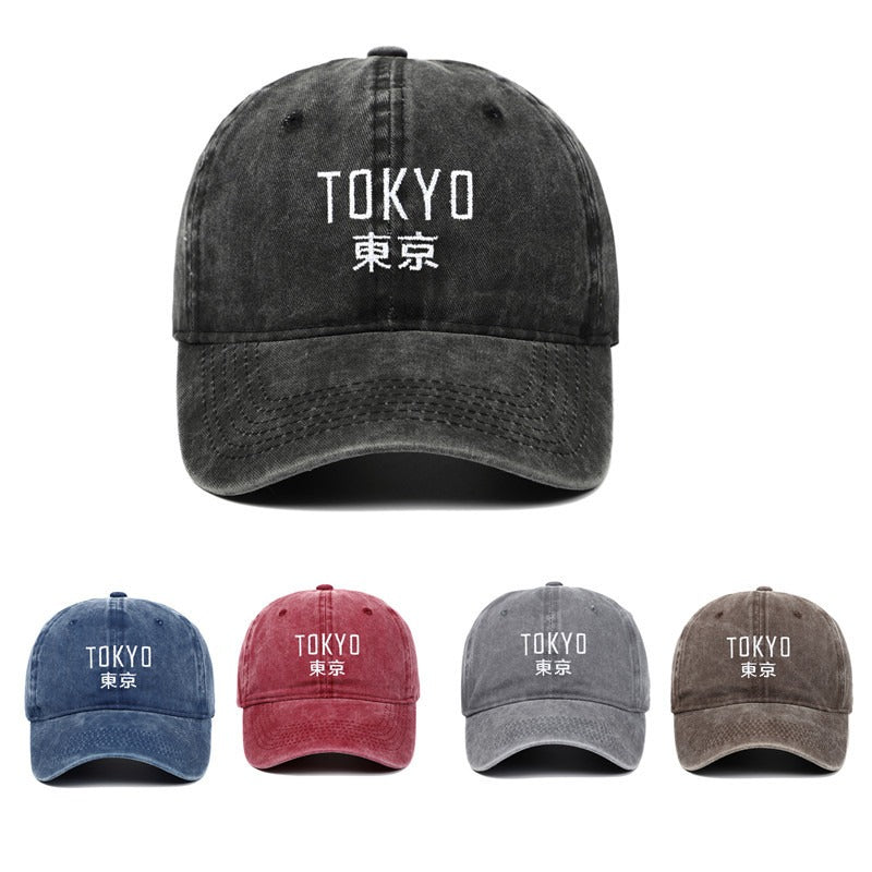 Tokyo , gewaschene Baseballkappe