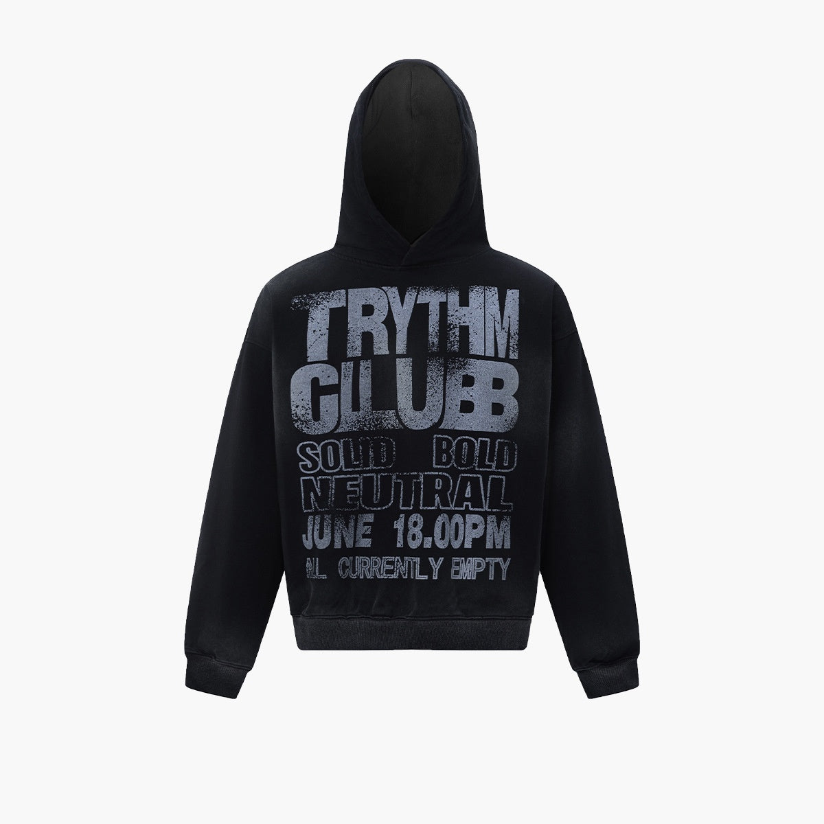 Letterprint-Hoodie
