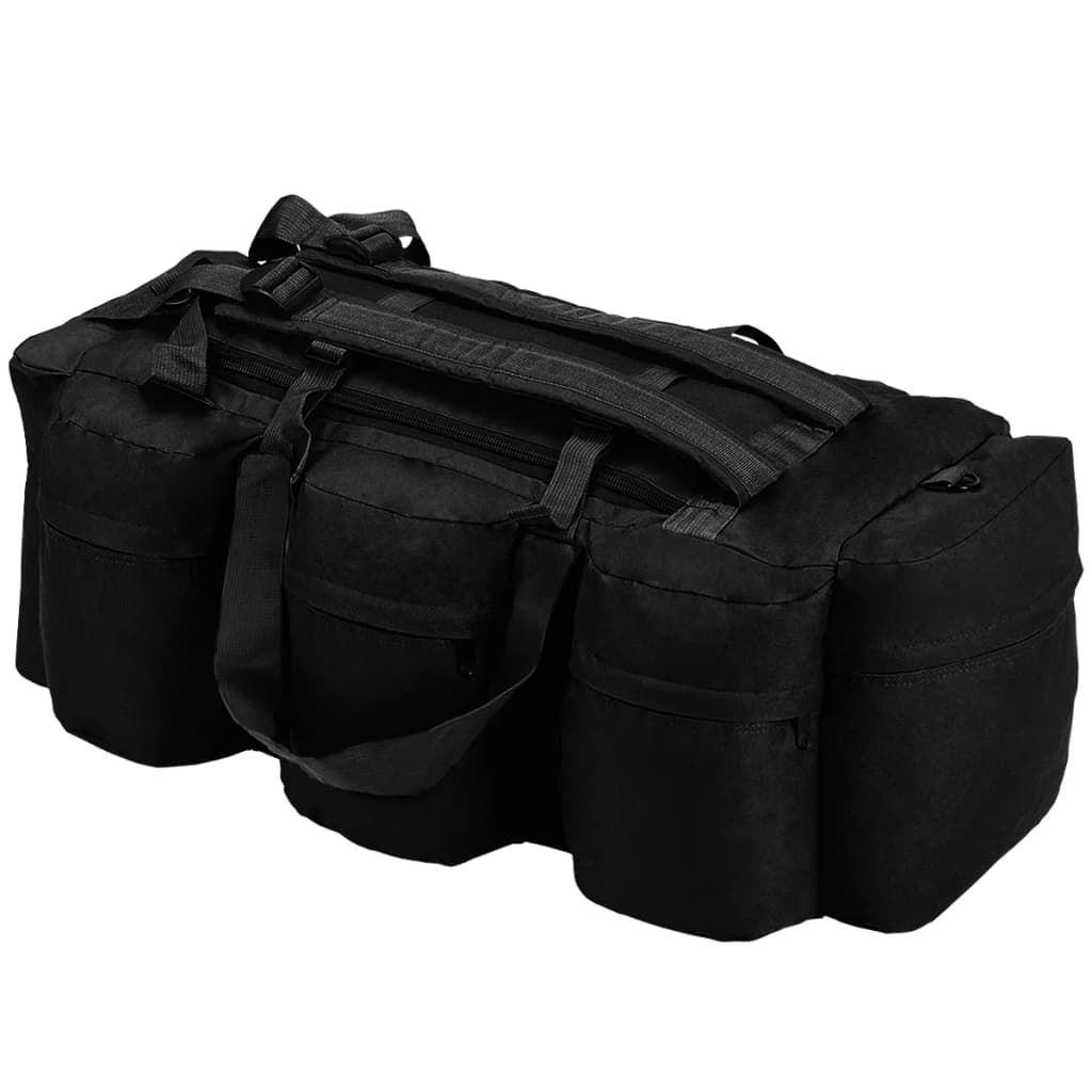 3-in-1 Duffel Bag Army Style 45 L Olive Green