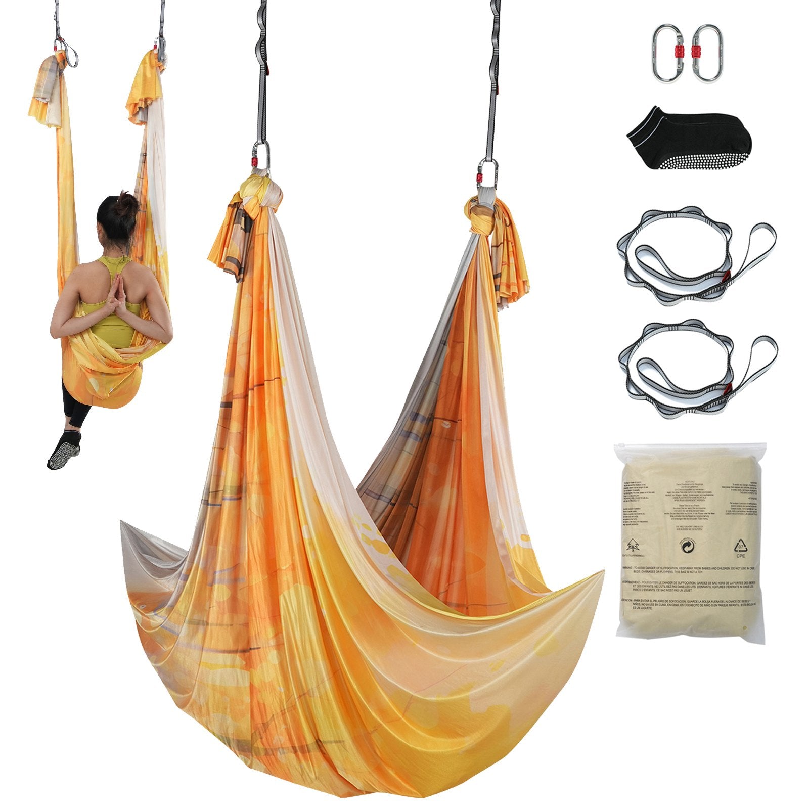 Aerial Yoga Hängematte Set