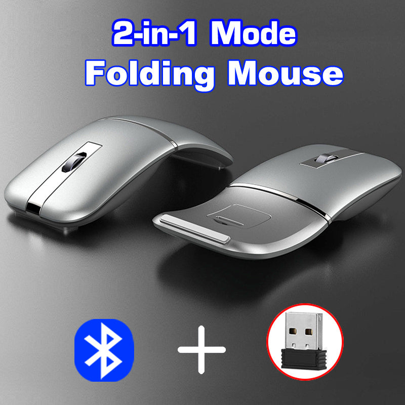 Dual-Mode Bluetooth Wireless Mouse Wiederaufladbar