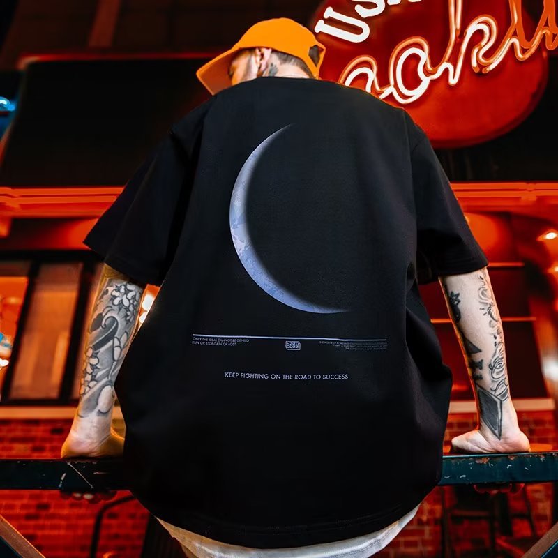 Hip Hop Casual Loose Plus Size T-shirt Ins