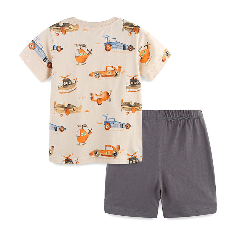 Kinder T-Shirt und Shorts - Set für Sommer Neulinge