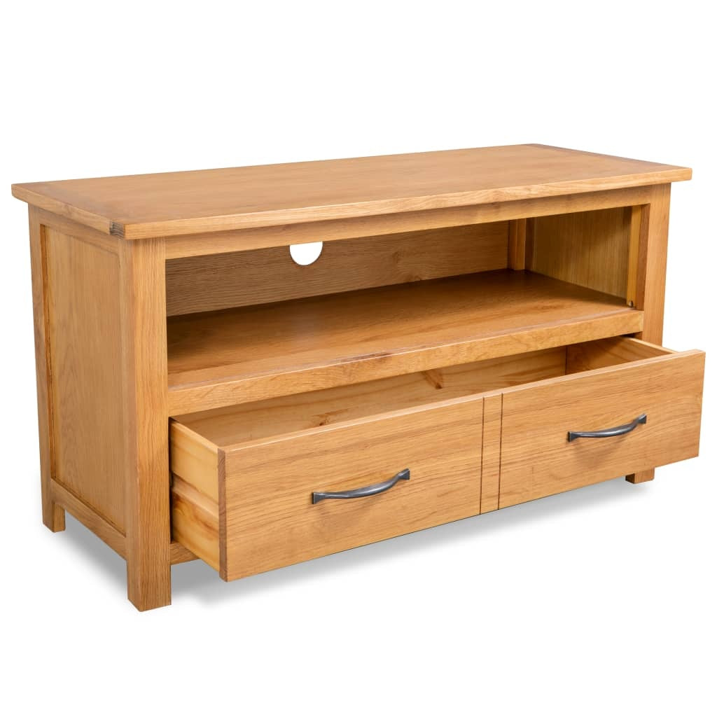 TV-Schrank aus massiv Eiche