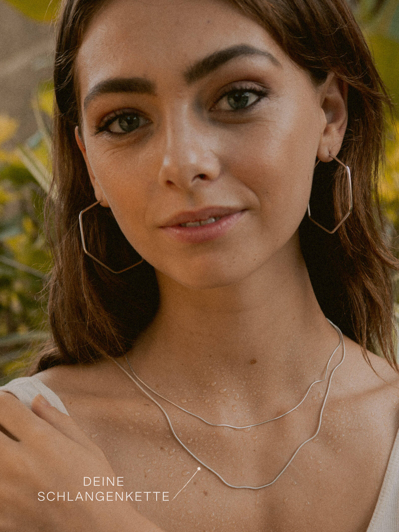 Schlangenkette ETERNITY Dünn Silber
