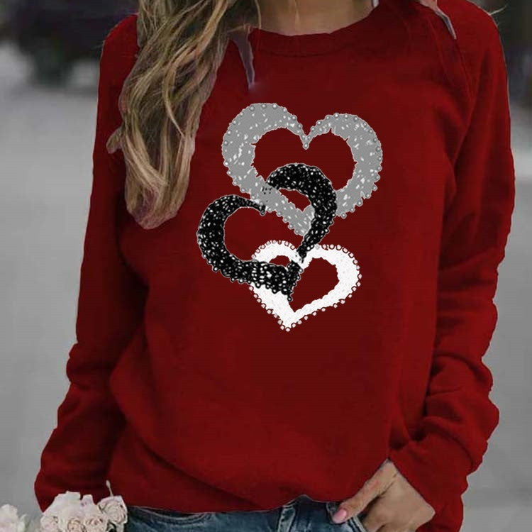 Lässiger Damen Pullover mit Rundhals in 7 Farben