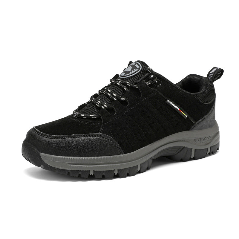 Herren- und Damen-Herbstwinter-Lederwanderschuhe