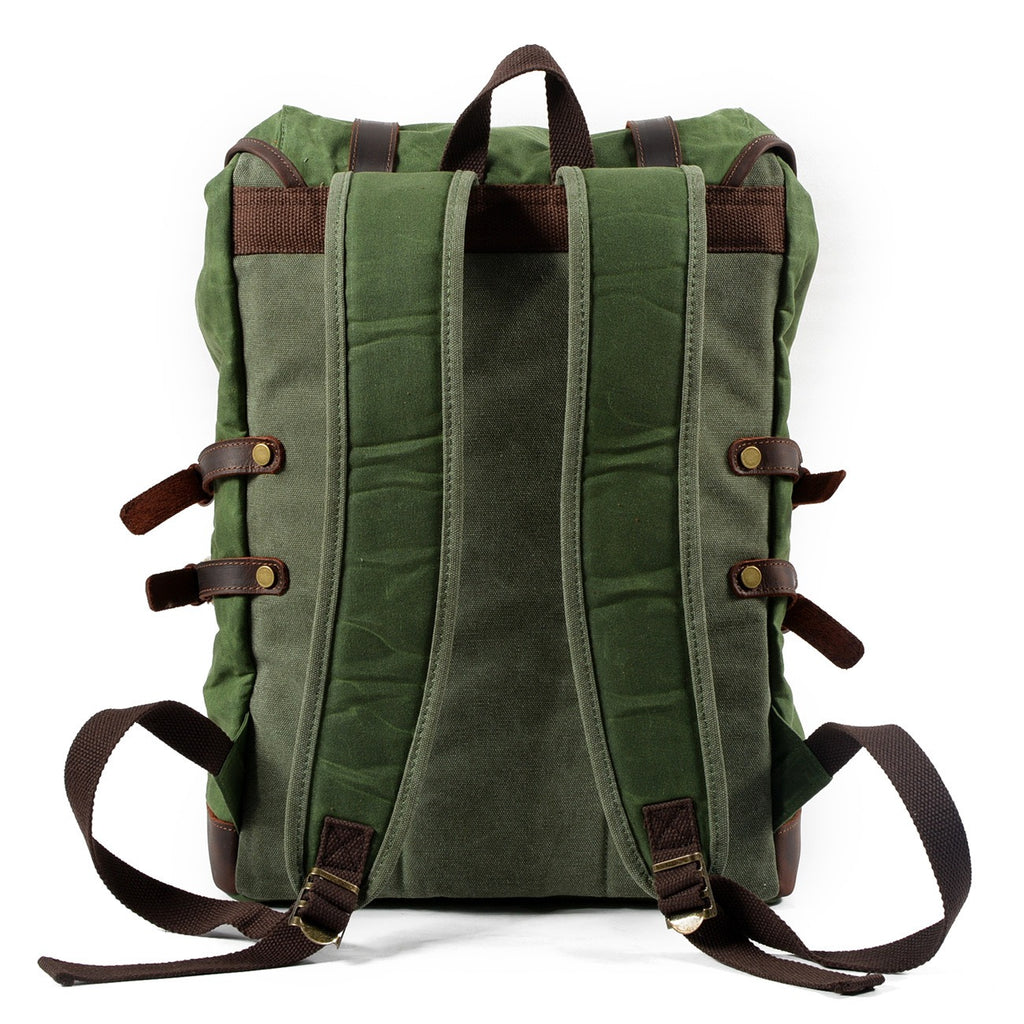 Canvas-Herrentasche Freizeit-Schulter-Rucksack