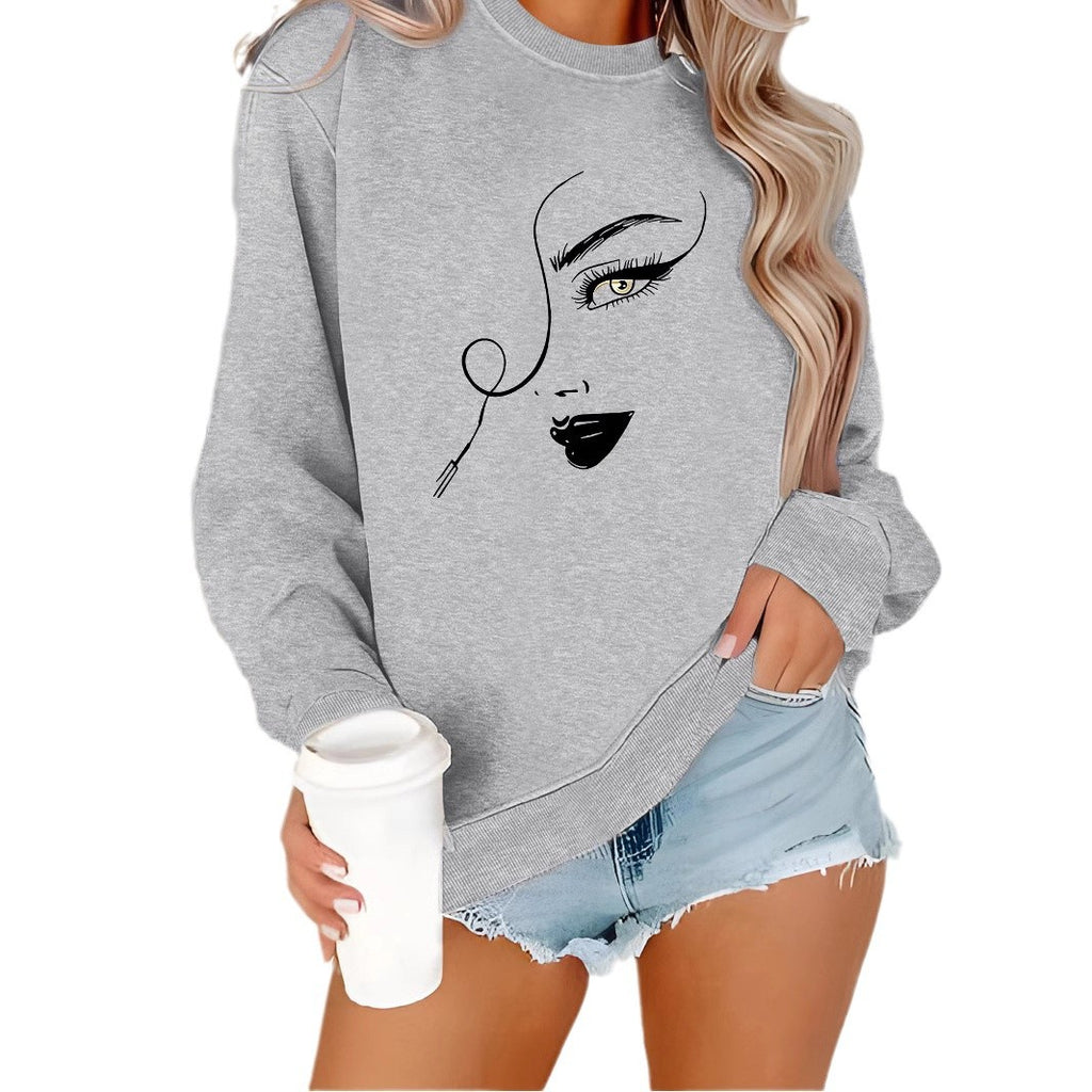 Pullover mit Druck