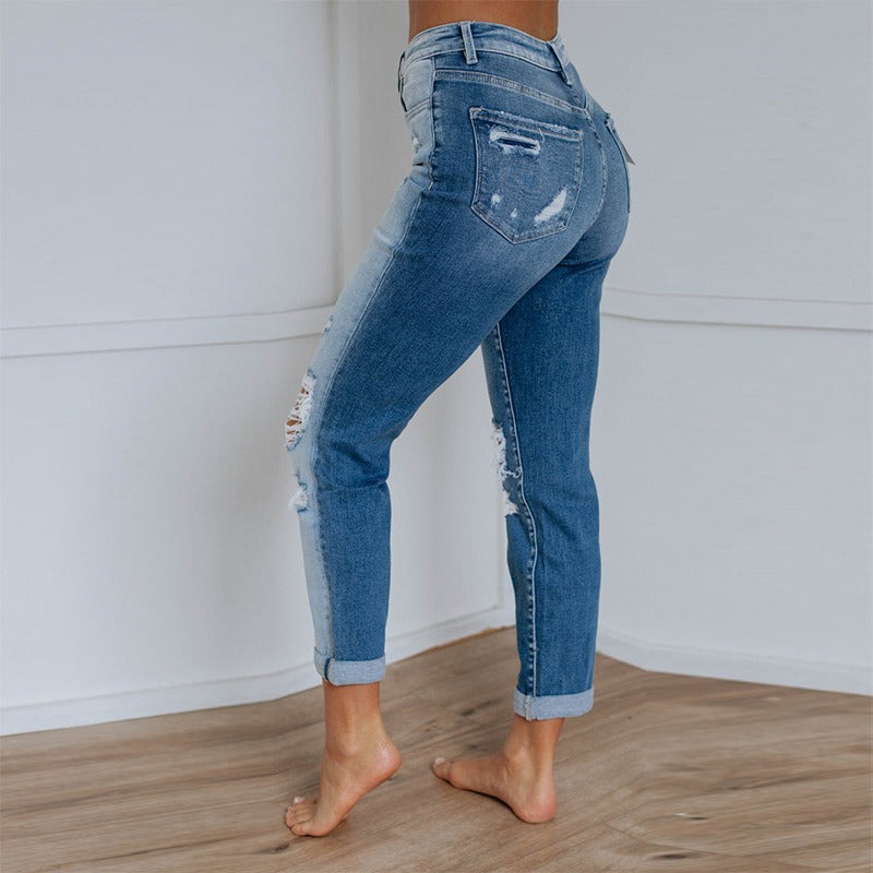Ripped Jeans , Damen