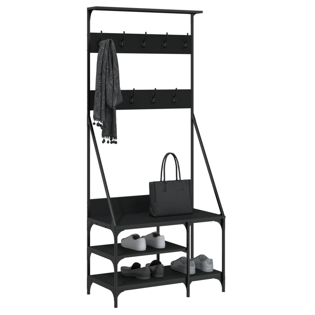 Gardrobe mit Schuhregal