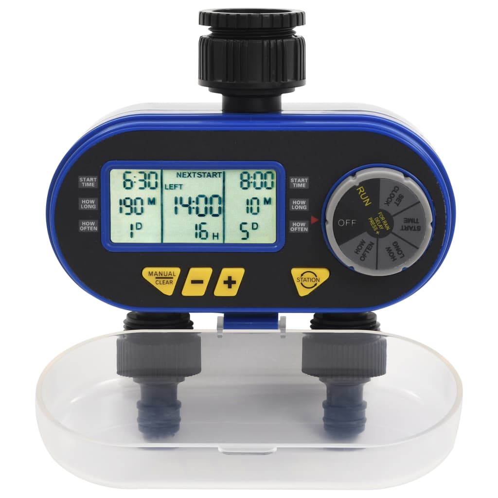 Automatischer digitaler Dual-Outlet-Bewässerungstimer