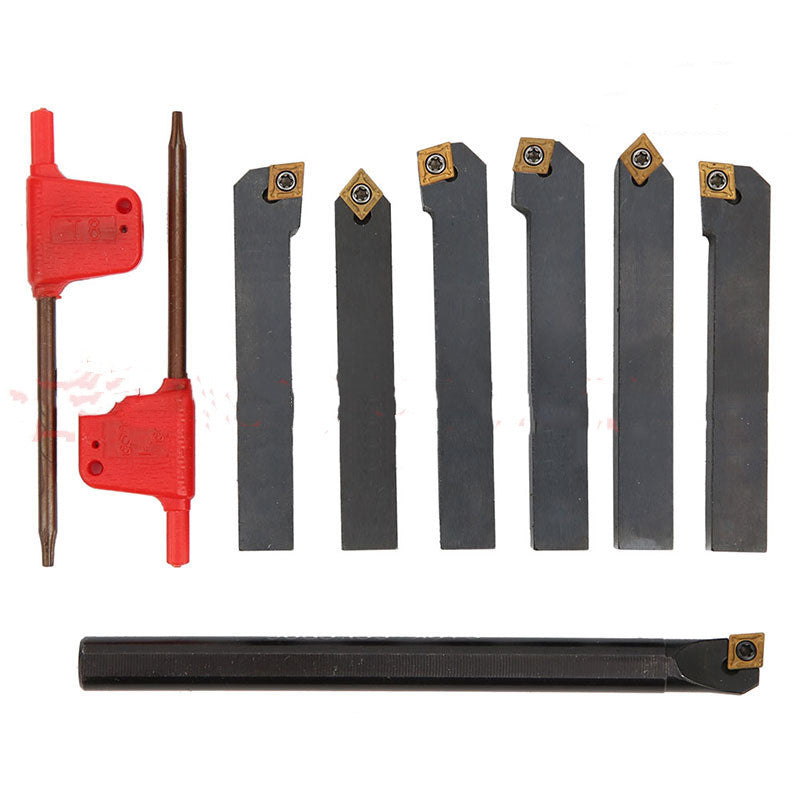 Drehwerkzeughalter - Anfas-Wendeschneidplatten-Drehwerkzeug-Set