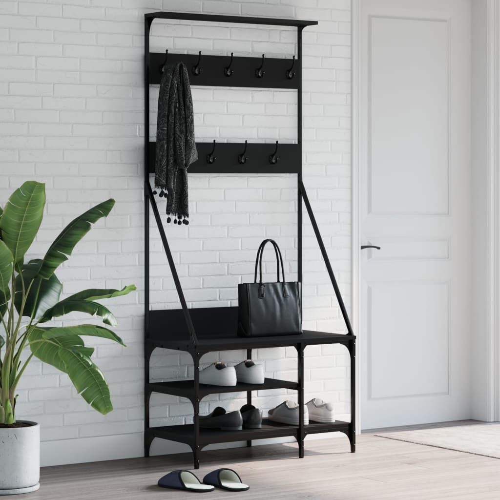 Gardrobe mit Schuhregal