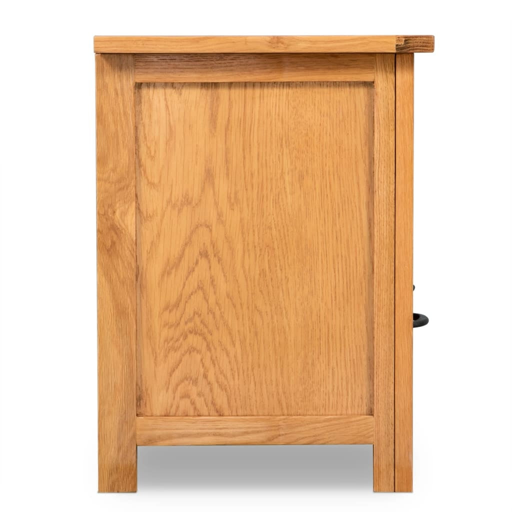 TV-Schrank aus massiv Eiche