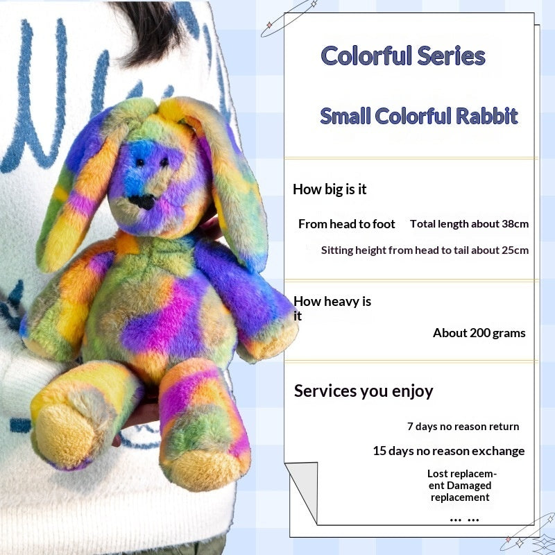 Bunte Bär Hase Schwein - Regenbogen - Plüschtiere
