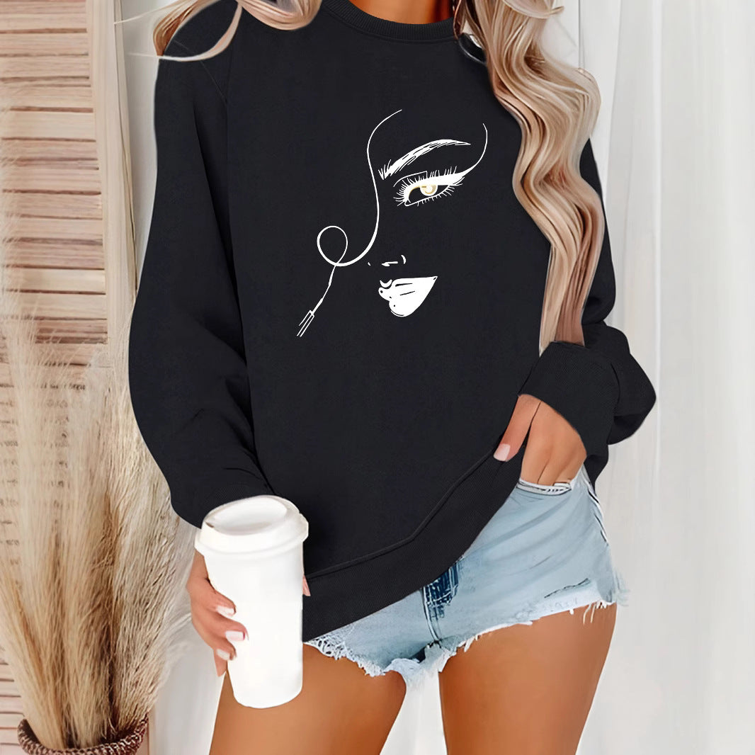 Pullover mit Druck