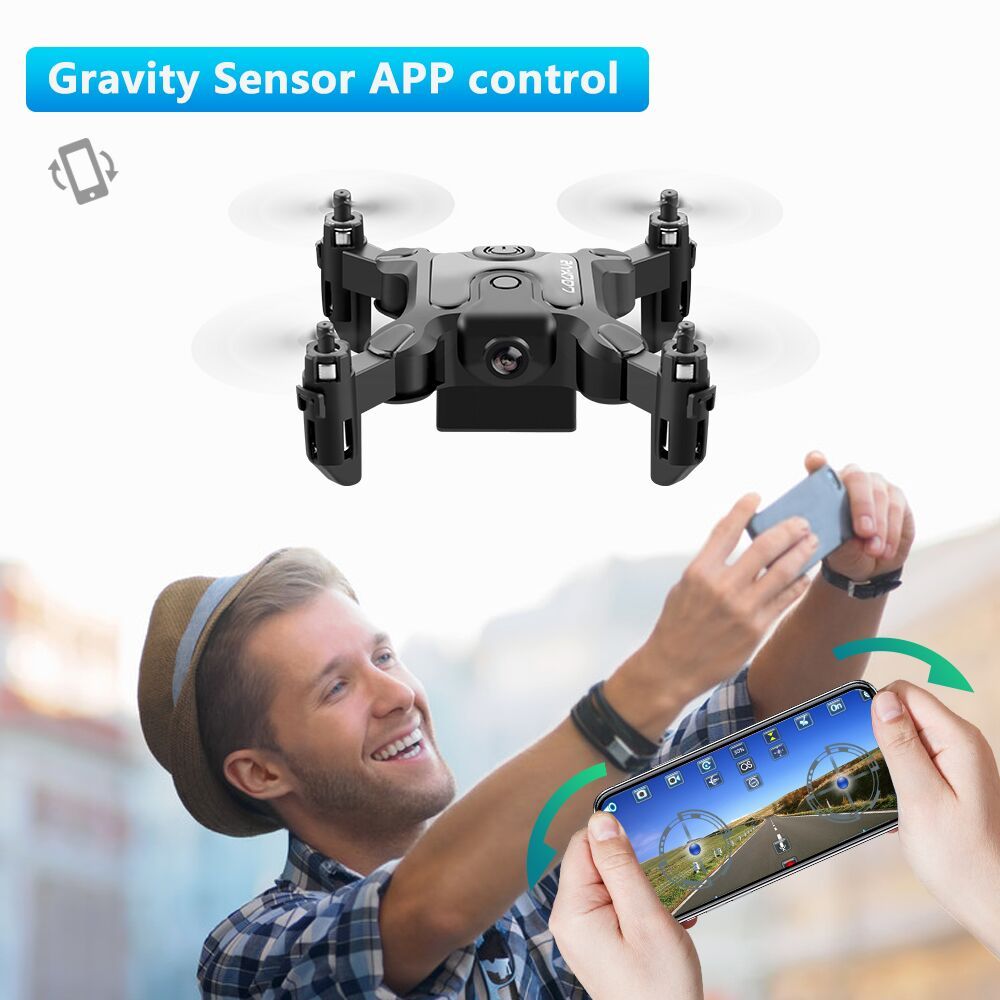 DE 4DRC V2 Mini Drohne Selfie WIFI FPV mit HD-Kamera