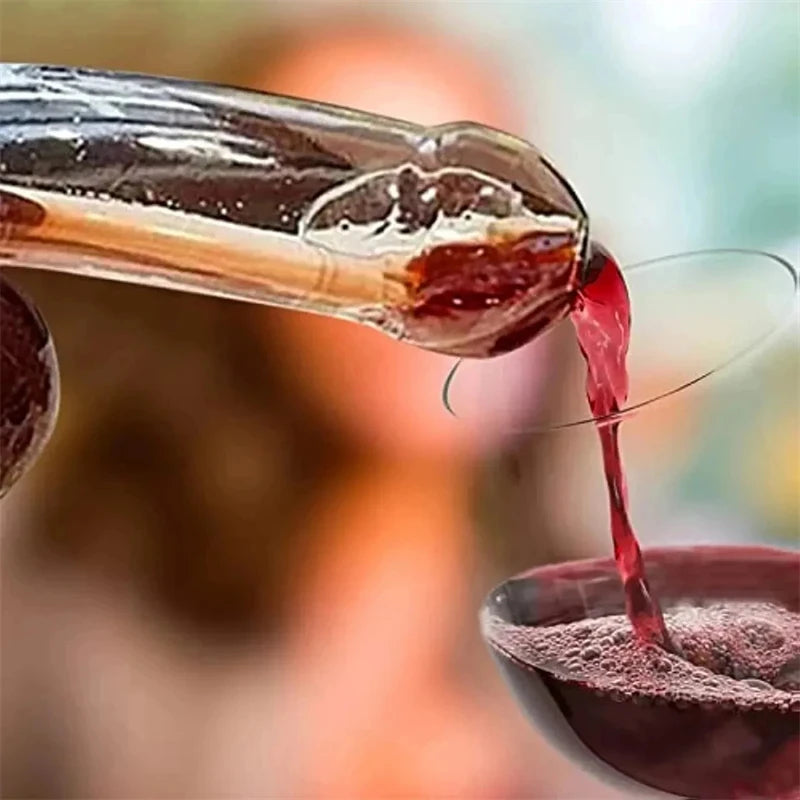 Kreativer Whiskey und Rotwein Dekanter aus Glas mit hohem Borosilikat Gehalt