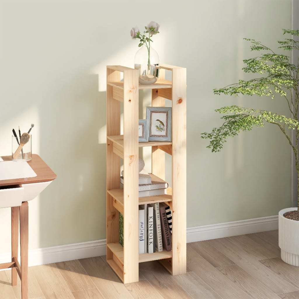 Bücherregal/Raumteiler, massives Kiefernholz