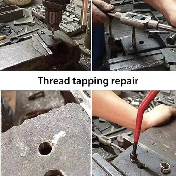 131 Sets Of Screw Repair Tools, Tap Drill Bits Set - 131 Sets Of Tap Combination Set M5-12