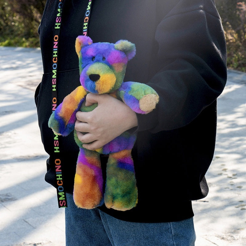 Bunte Bär Hase Schwein - Regenbogen - Plüschtiere