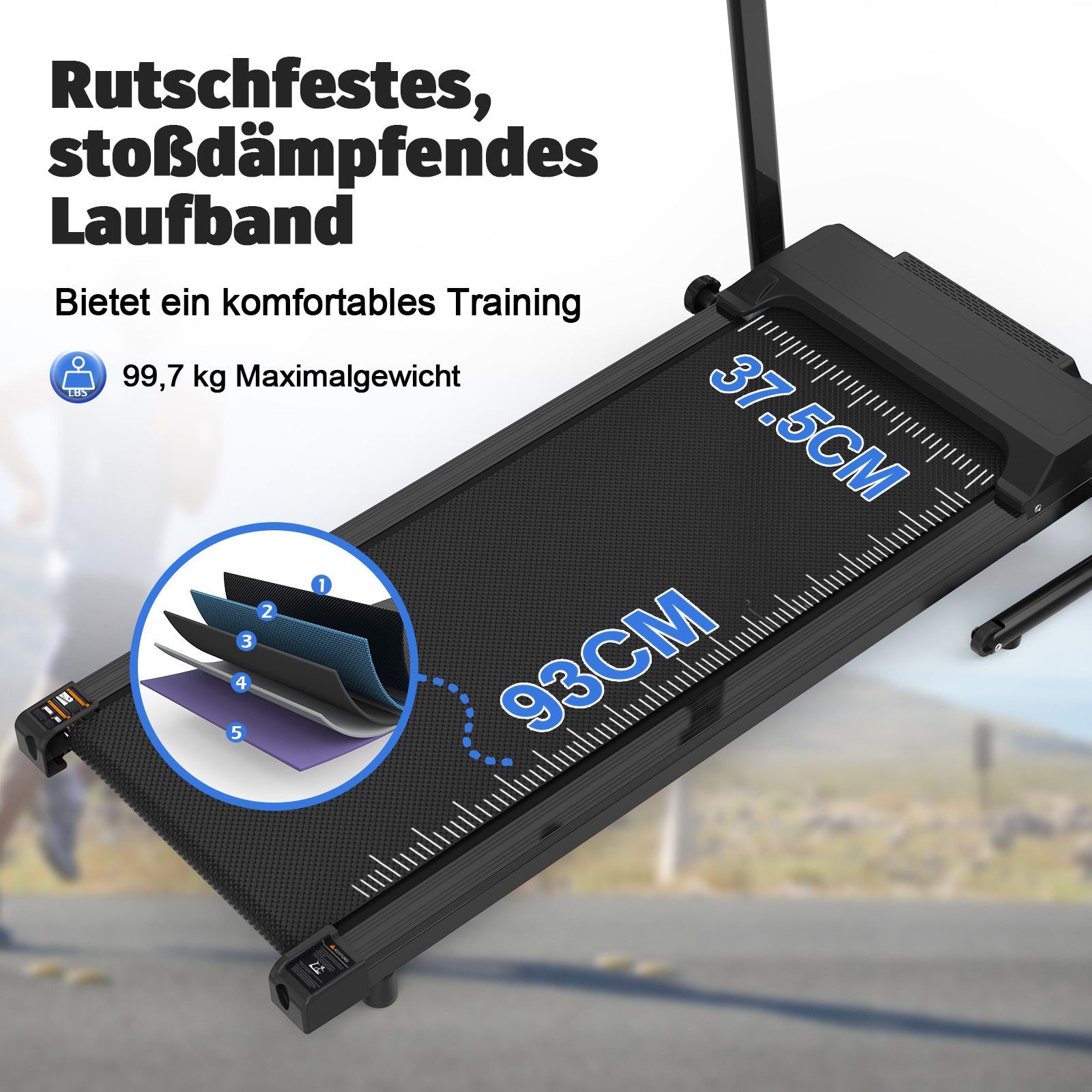 EU Home Office Schreibtisch-Laufbänder, kompakte Desktop-Laufbänder