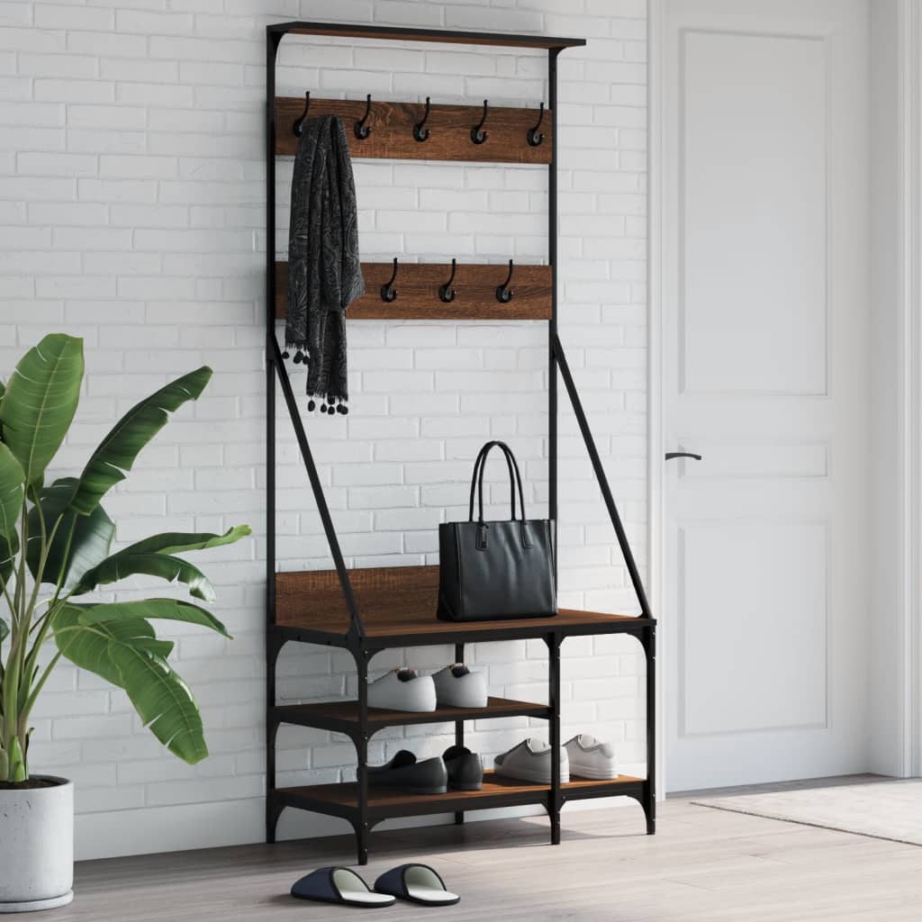 Gardrobe mit Schuhregal
