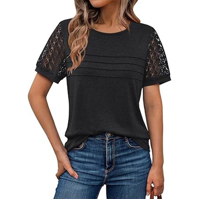 T-Shirt im  Resort-Stil – Casual in 6 Farben