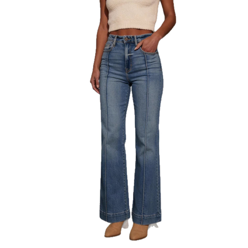 Bootcut-Jeans für Frauen mit mittlerem Schnitt