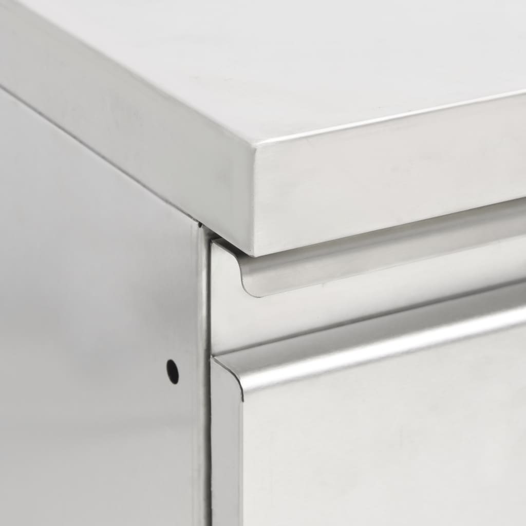 Gewerblicher Küchenschrank mit 2 Schubladen