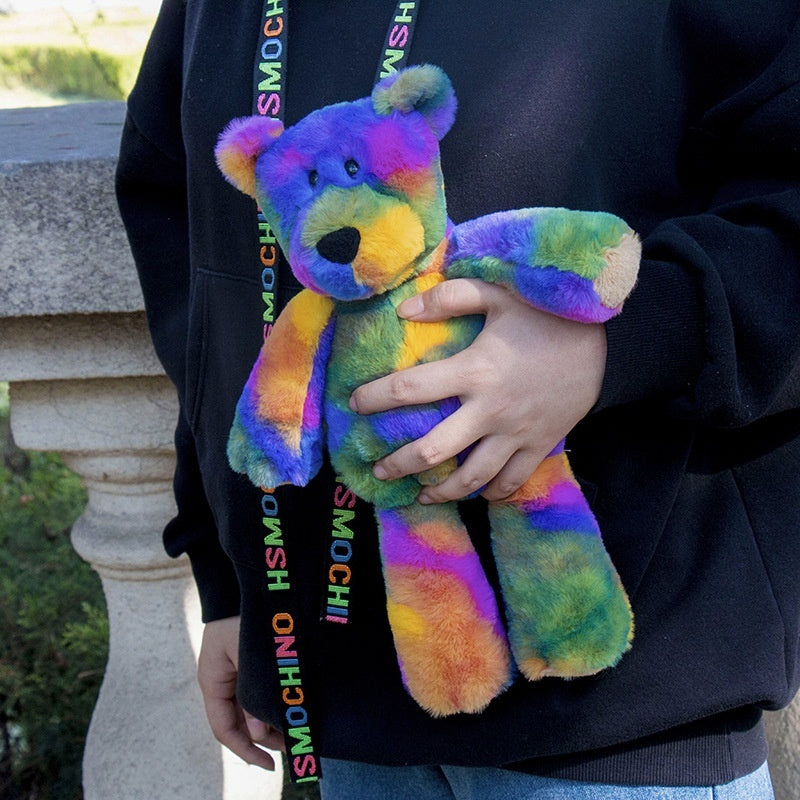 Bunte Bär Hase Schwein - Regenbogen - Plüschtiere