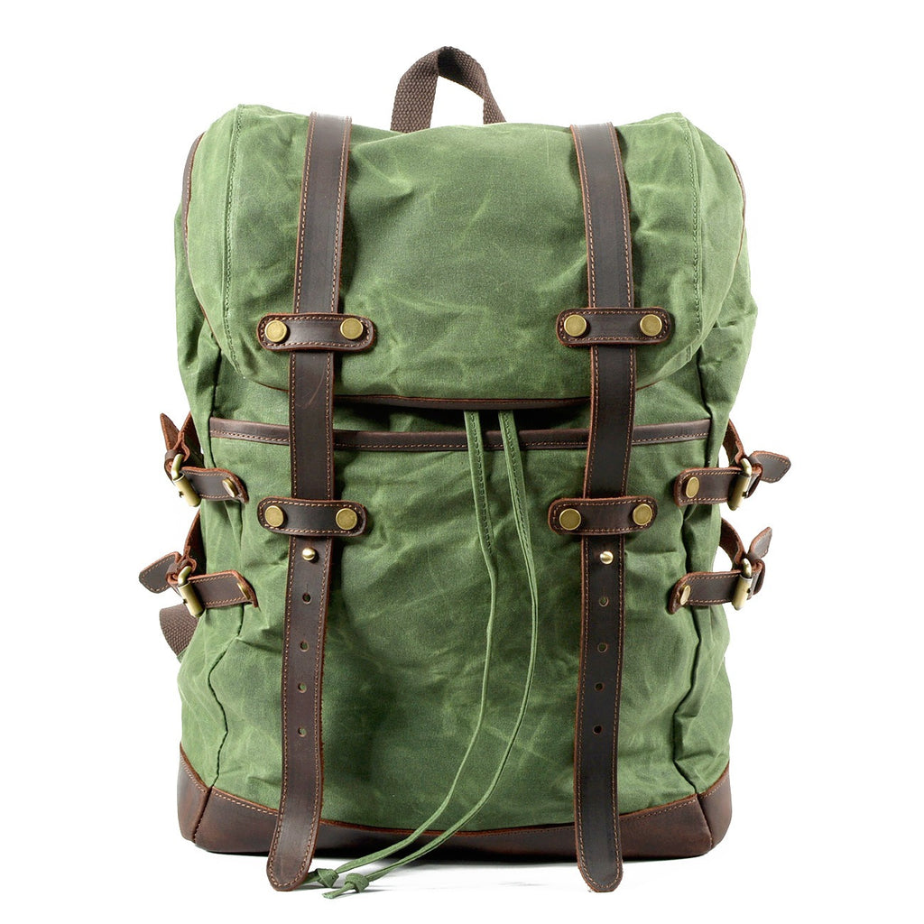Canvas-Herrentasche Freizeit-Schulter-Rucksack