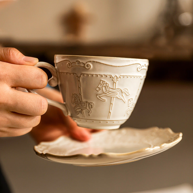 Elegantes Kaffeegeschirr
