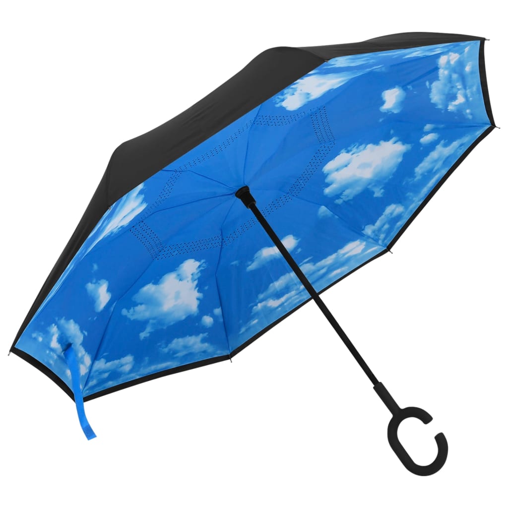 Regenschirm Schwarz 108 cm