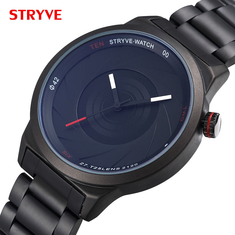 STRYVE - japanische  Herren-Stahlarmbanduhr