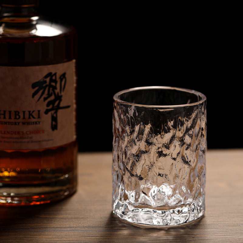 Handgemachtes japanisches Eismuster Glas