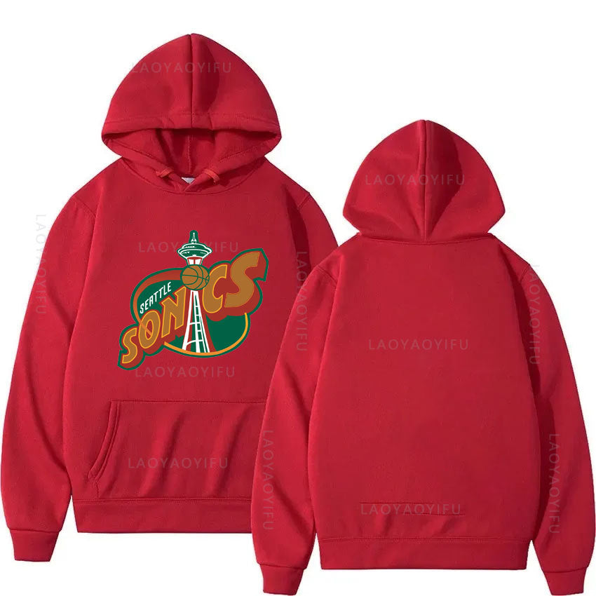 Seattle Supersonics Kapuzenpullover Basketball