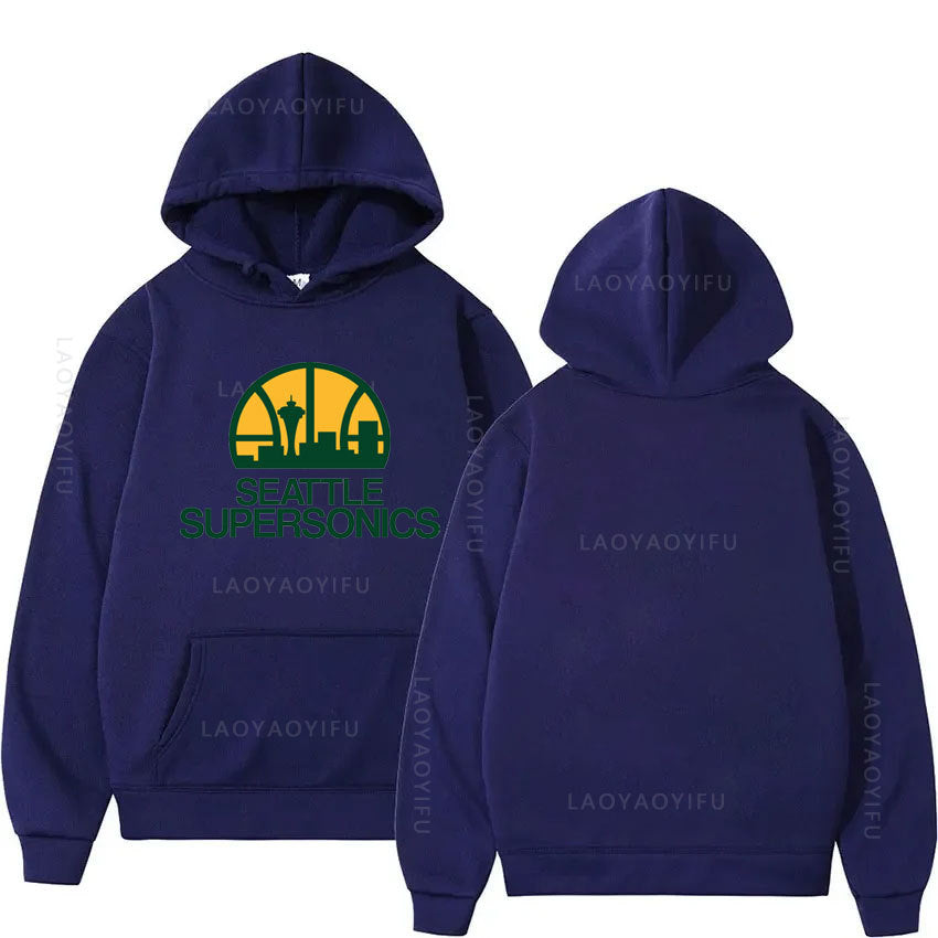 Seattle Supersonics Kapuzenpullover Basketball