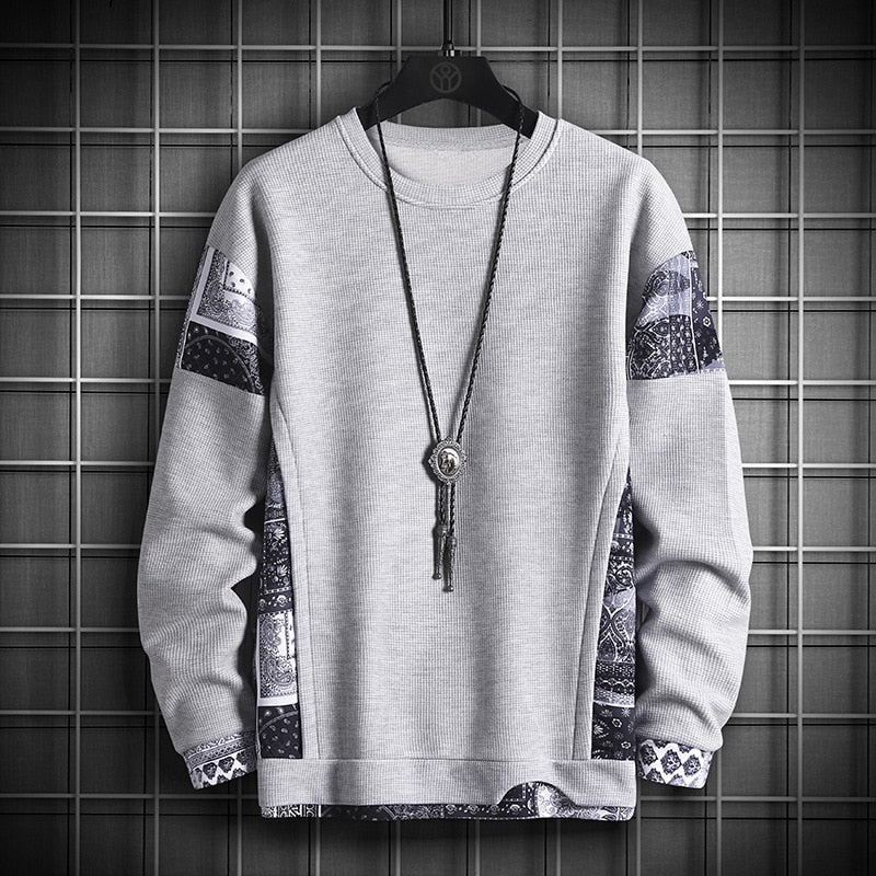 Harajuku Sweatshirt for Men Oversized Fake 2