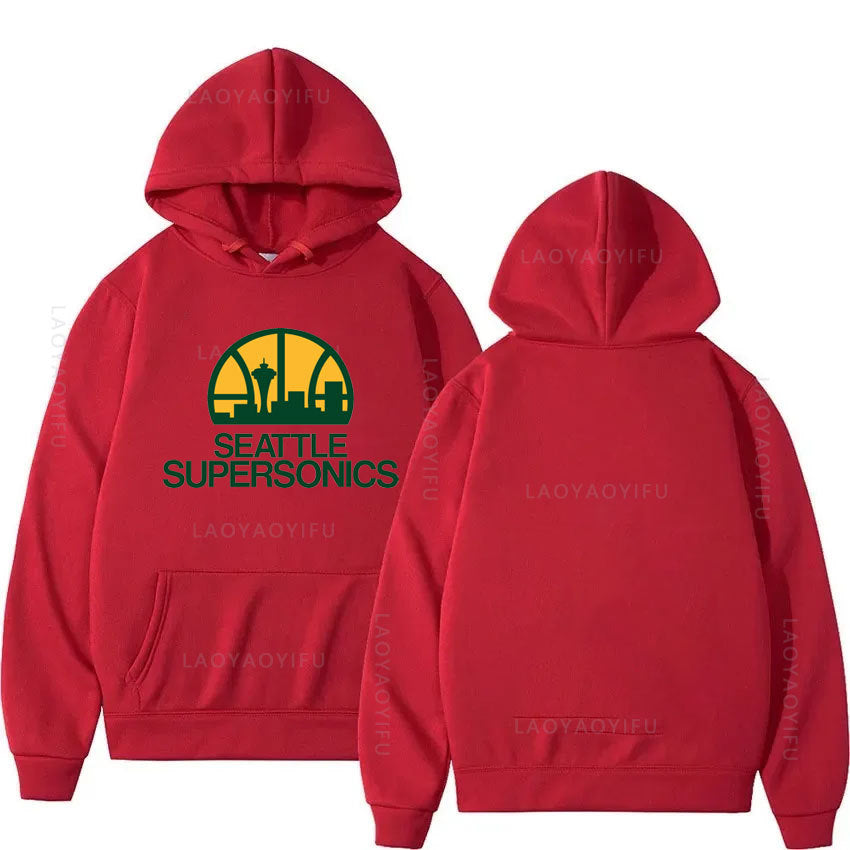 Seattle Supersonics Kapuzenpullover Basketball