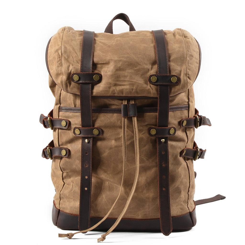 Canvas-Herrentasche Freizeit-Schulter-Rucksack