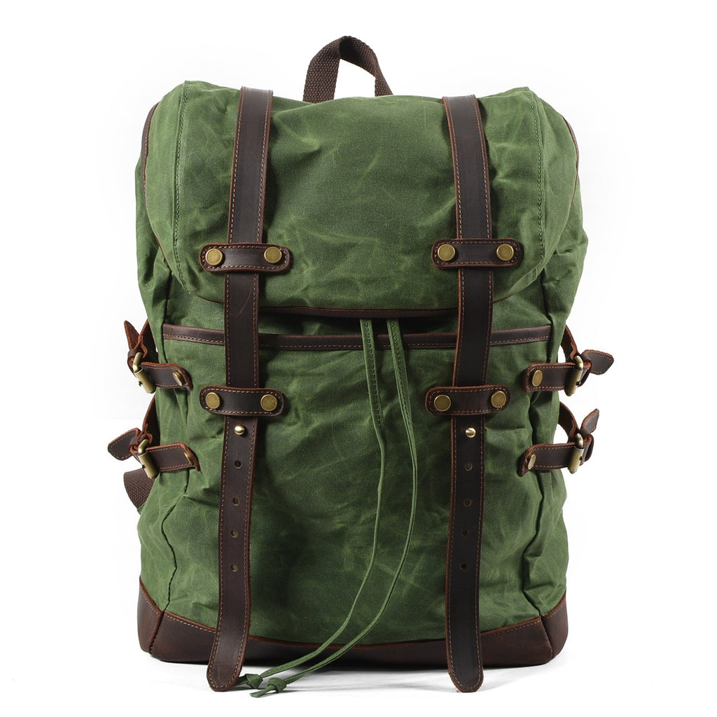 Canvas-Herrentasche Freizeit-Schulter-Rucksack