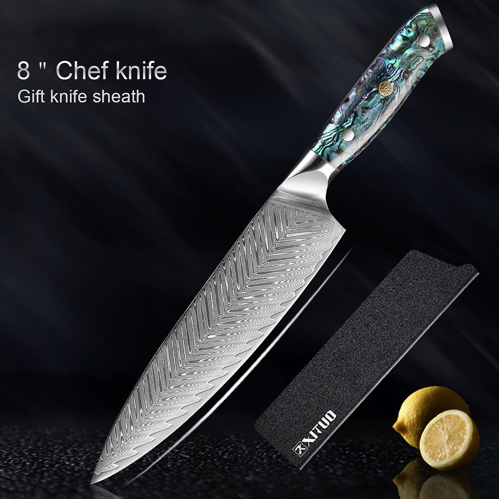 XITUO Damascus Stahl-Kochmesser