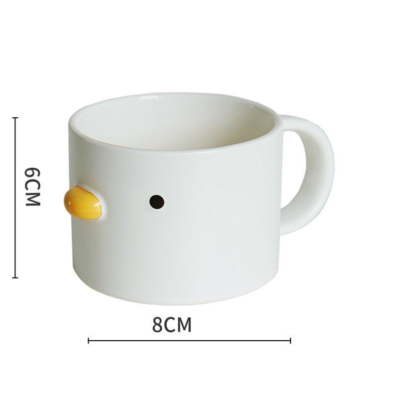 Hähnchen-Keramikbecher Kaffeebecher Wasserbecher
